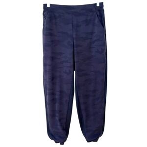 Athleta Womens Brooklyn Lined Camo Joggers Size 10 Workout Warm Outdoors Hike